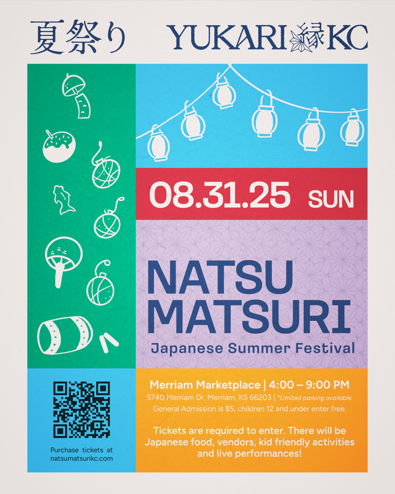 Natsu Matsuri KC 2025 the 2nd Annual Japanese Summer Festival