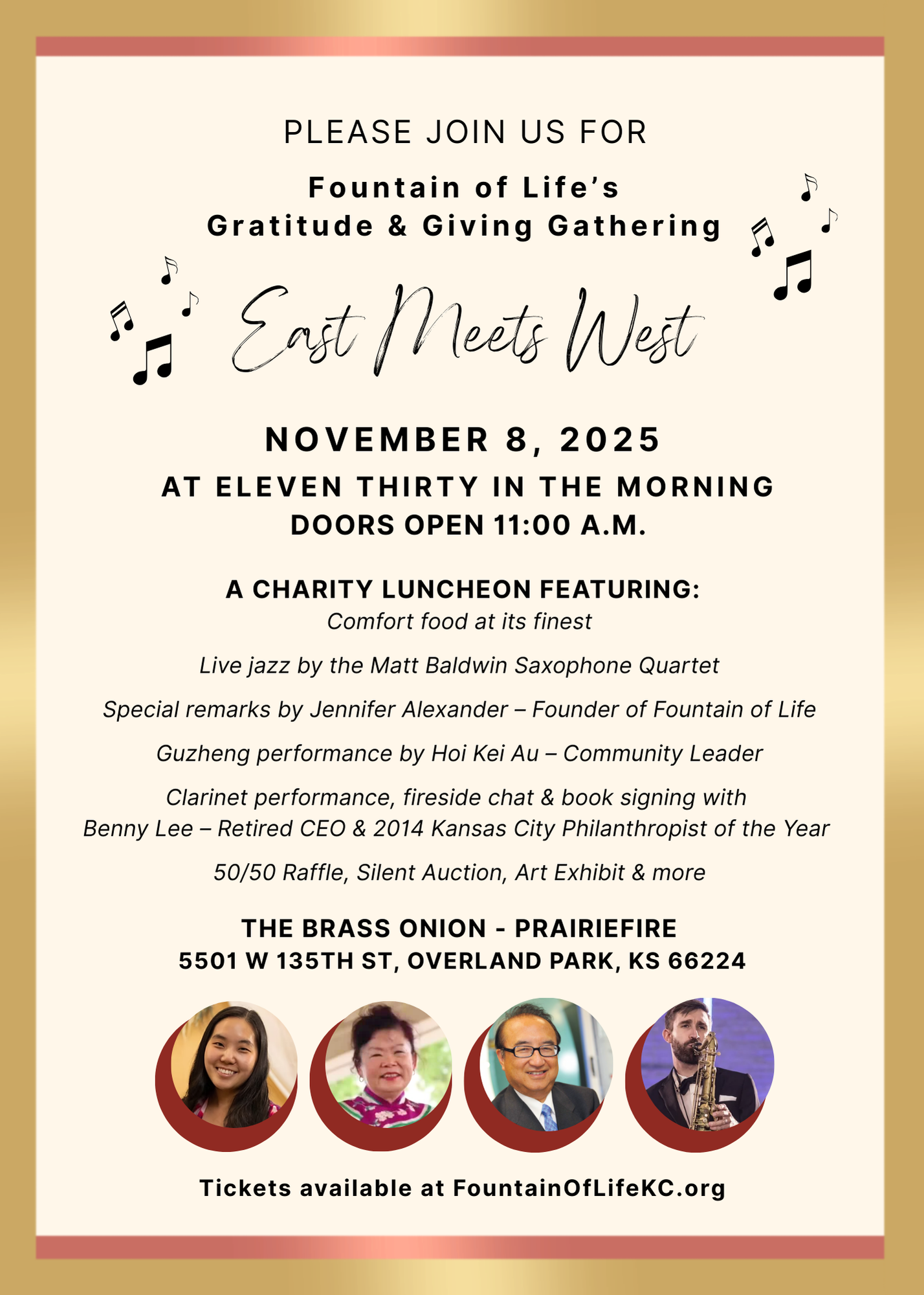 Fountain of Life's 2025 Gratitude & Giving Gathering