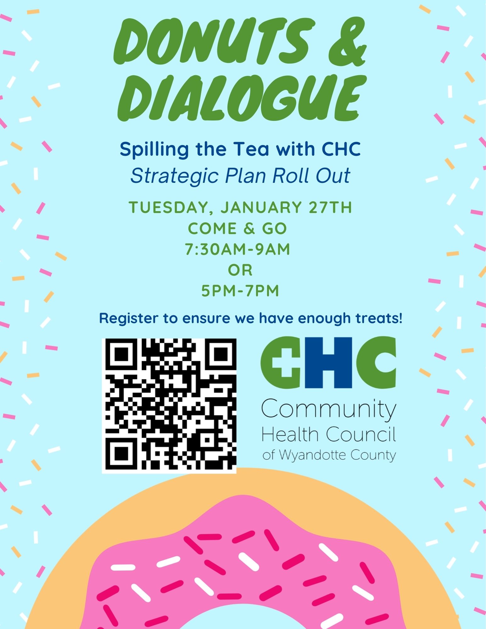 Donuts and Dialogue Spilling: the Tea with the Community Health Council of WyCo