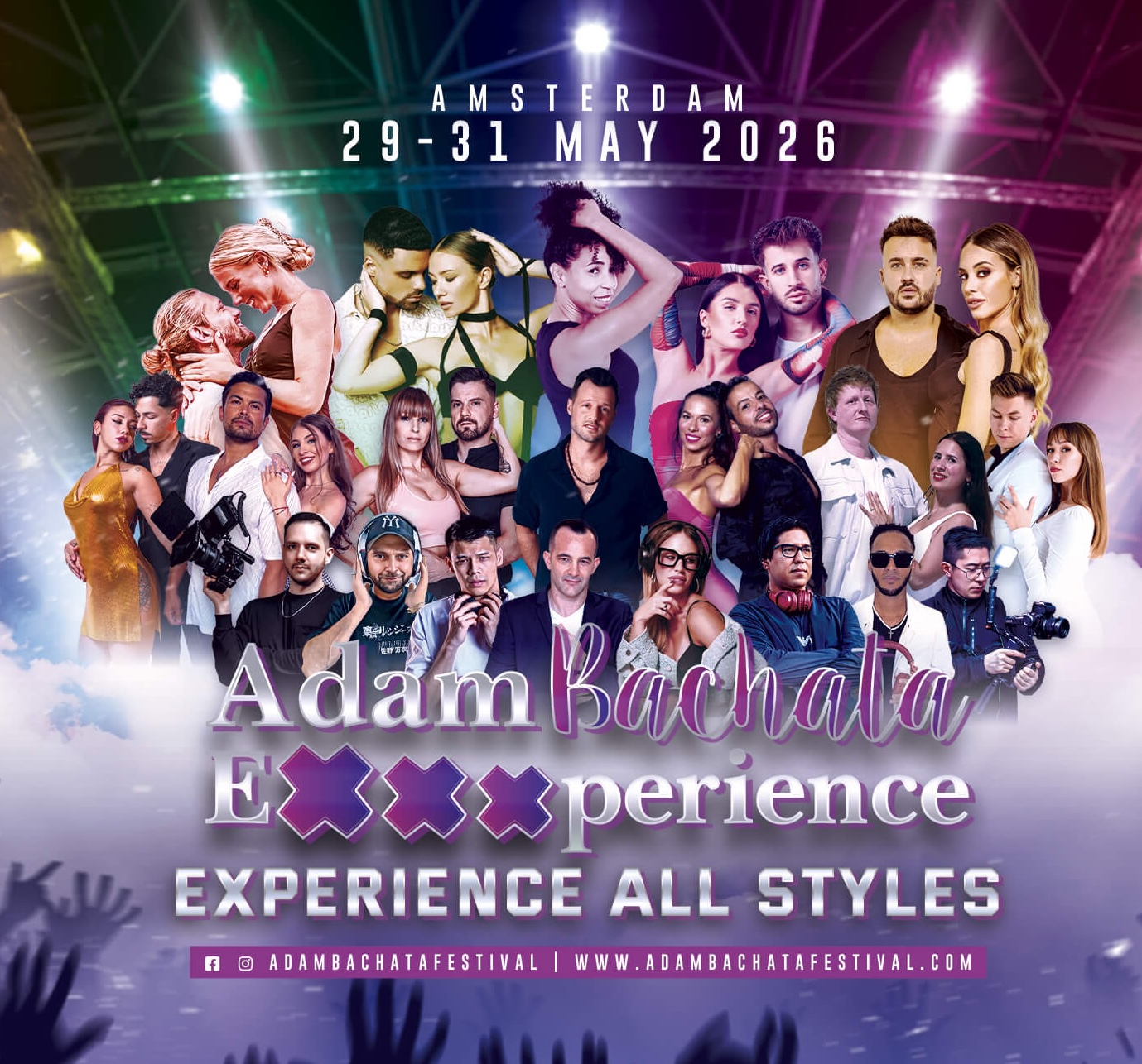 flyer adam bachata experience 2026