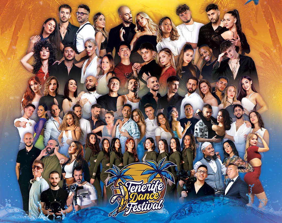 dancers in a bachata party