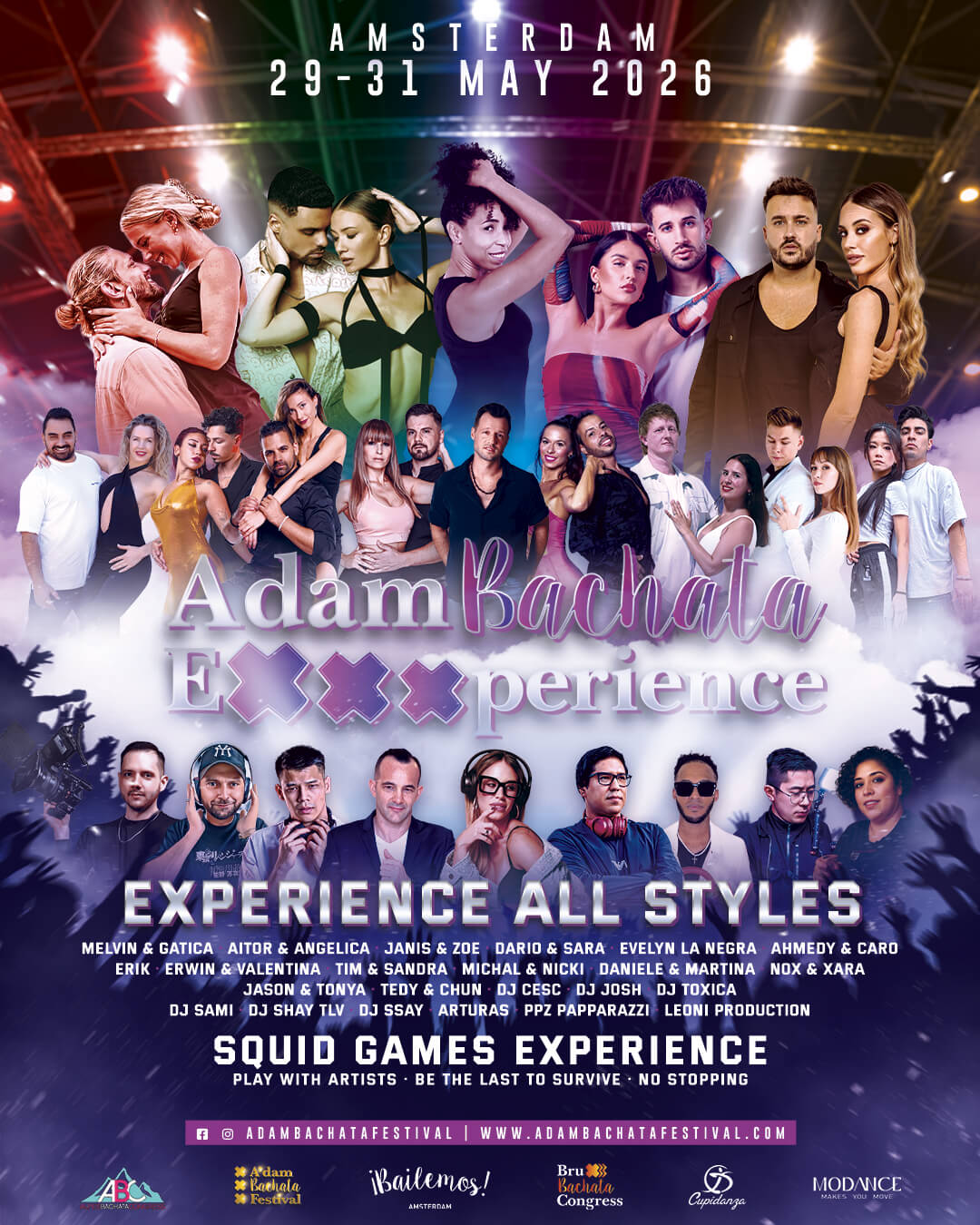 flyer adam Experience 2026