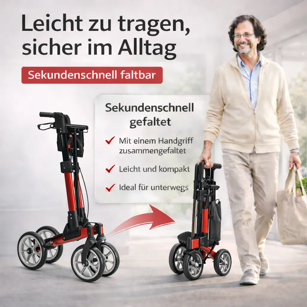 "Quava"-Leichtgewichtrollator