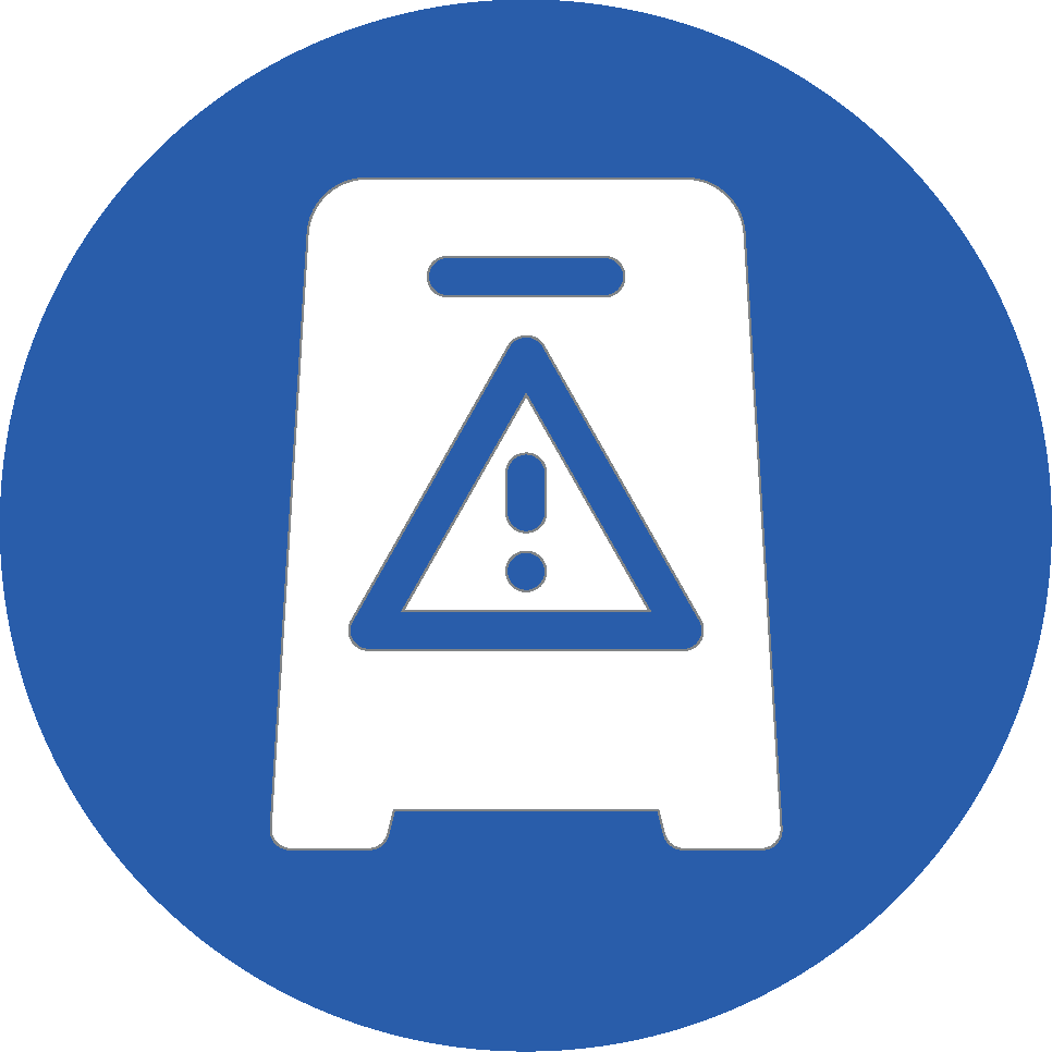 Balisage zone attention