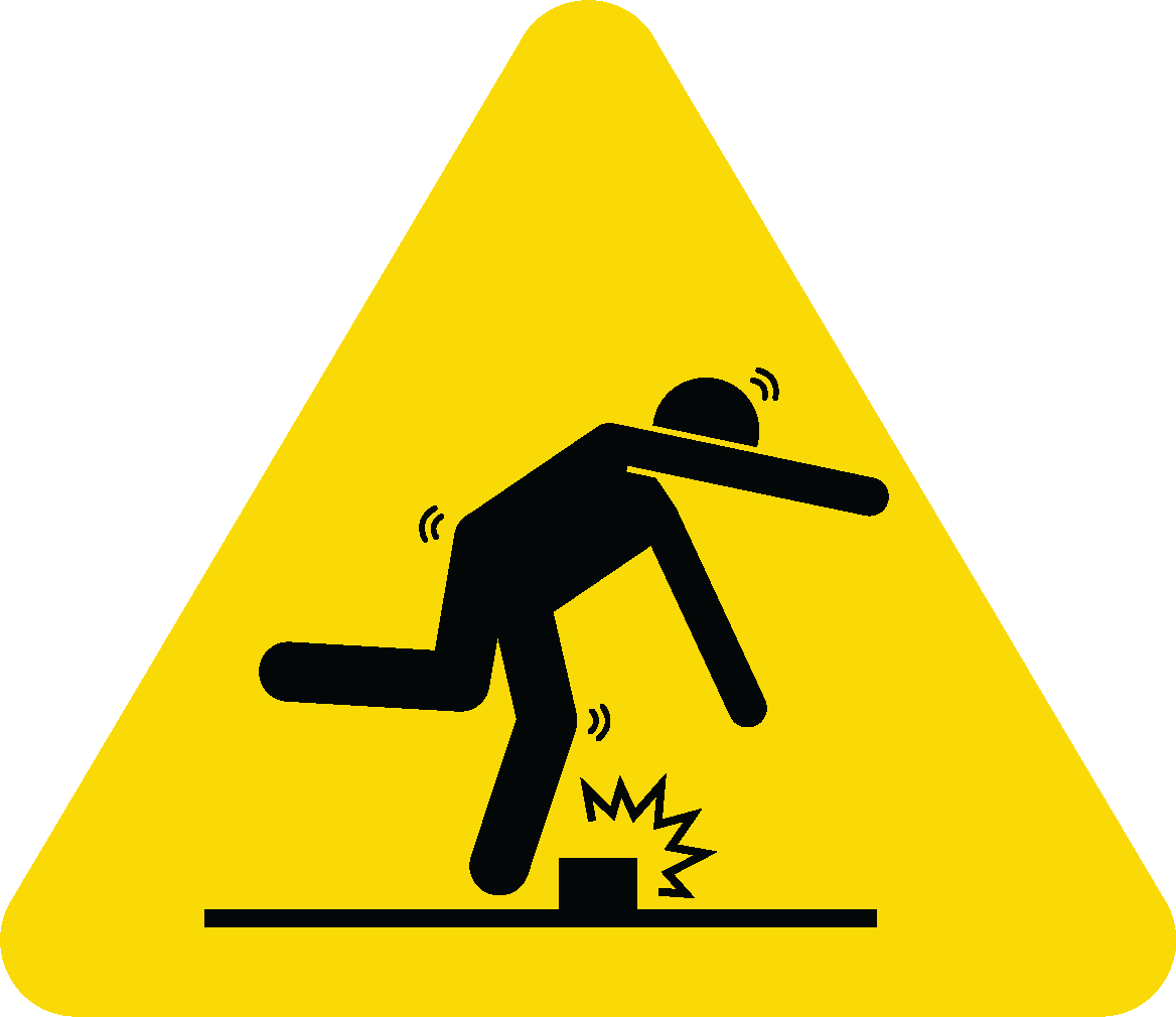 Chutes de plein pied