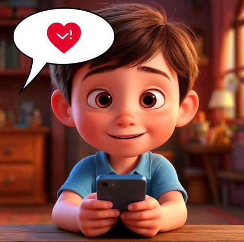 Teenage addiction to “likes”