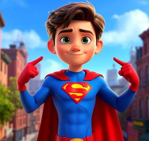 A superhero sleeps in every baby