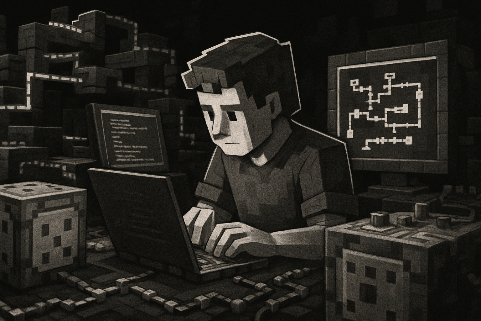 Автоматизация и программирование логики в Minecraft: командные блоки и Redstone