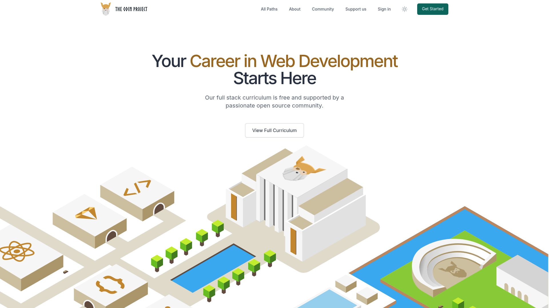 Топ 8 Coding School 2025: Лучшие Онлайн-Школы Программирования - The Odin Project