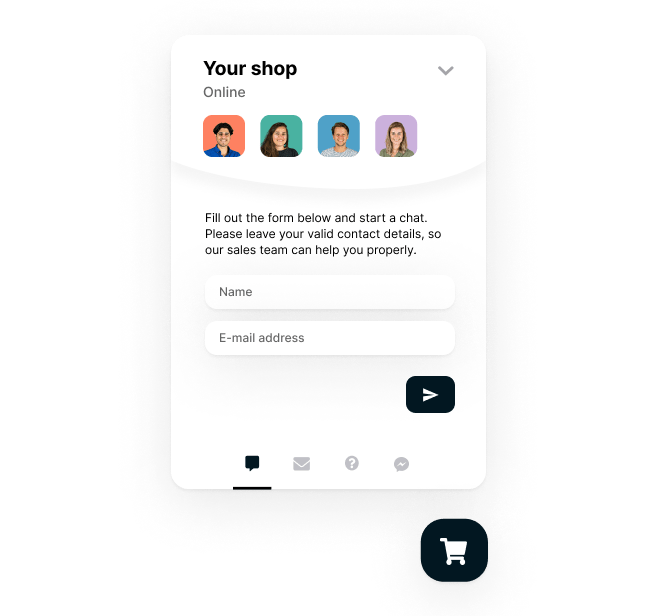 Collecting customer information