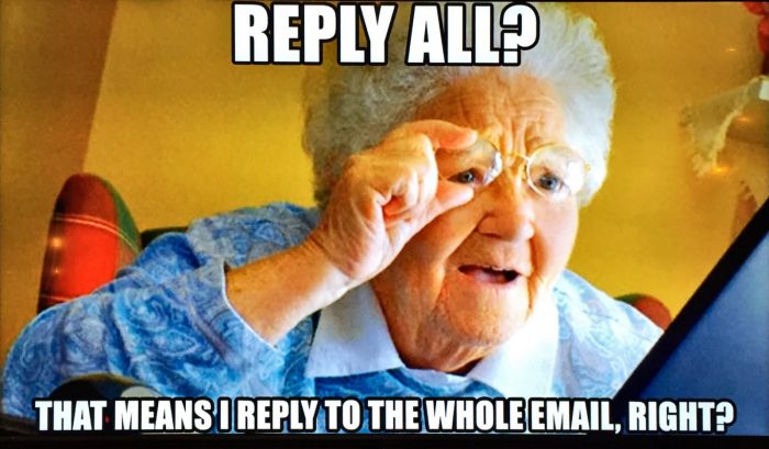 Reply all meme