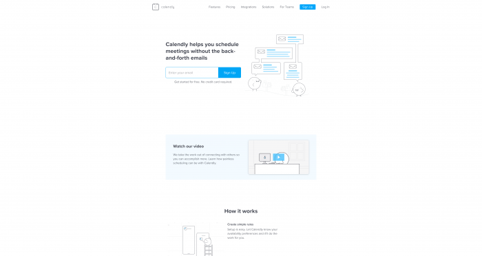 Calendly website integratie