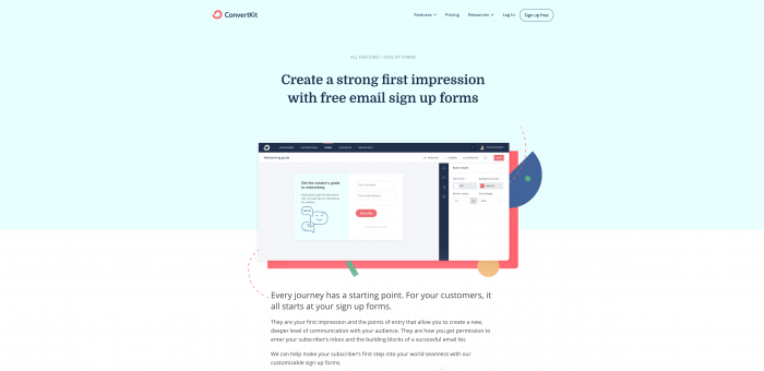 convertkit formulieren