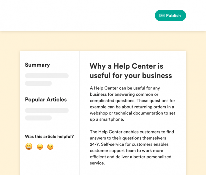 Why a help center is useful for your business