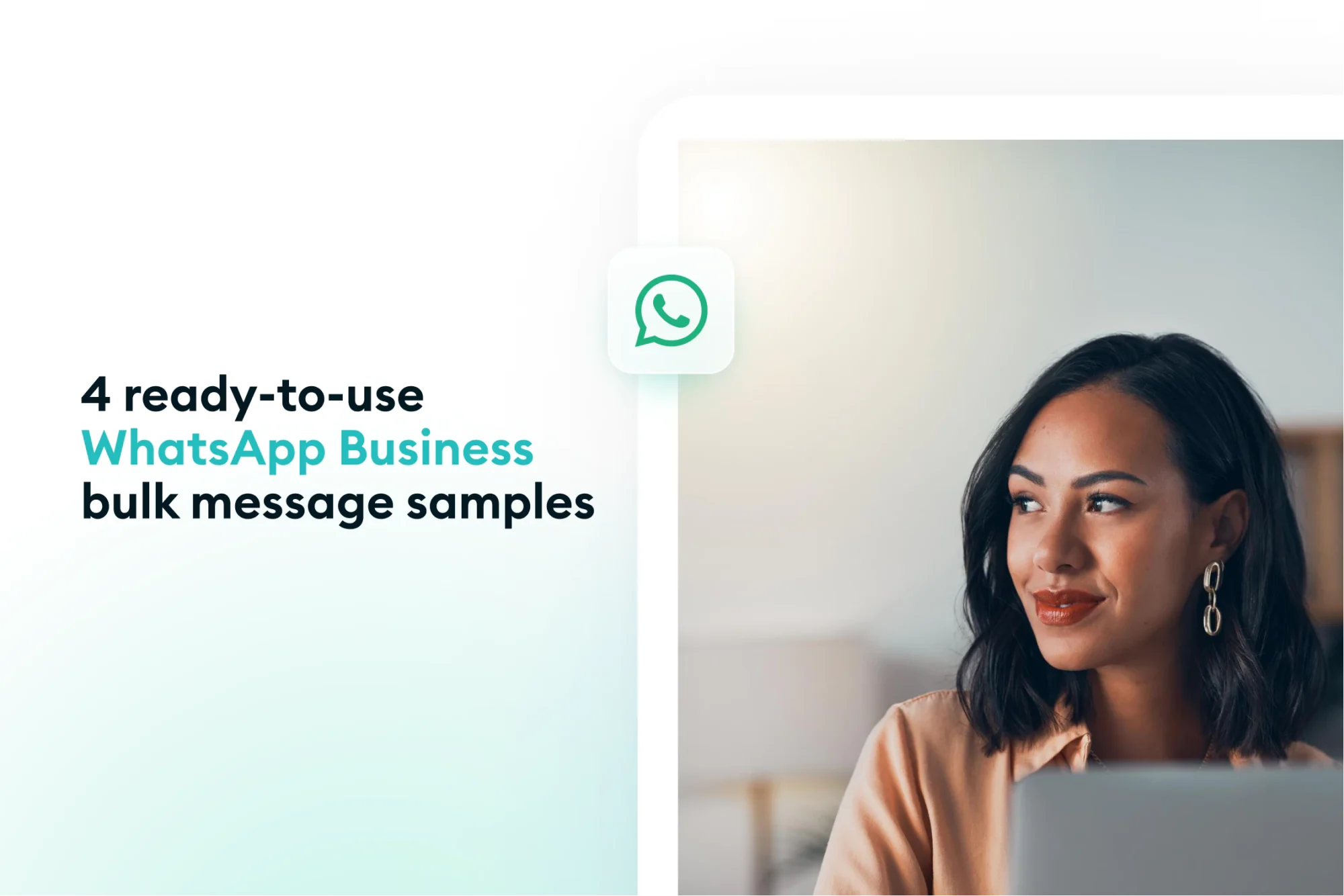 WhatsApp Business bulk message samples