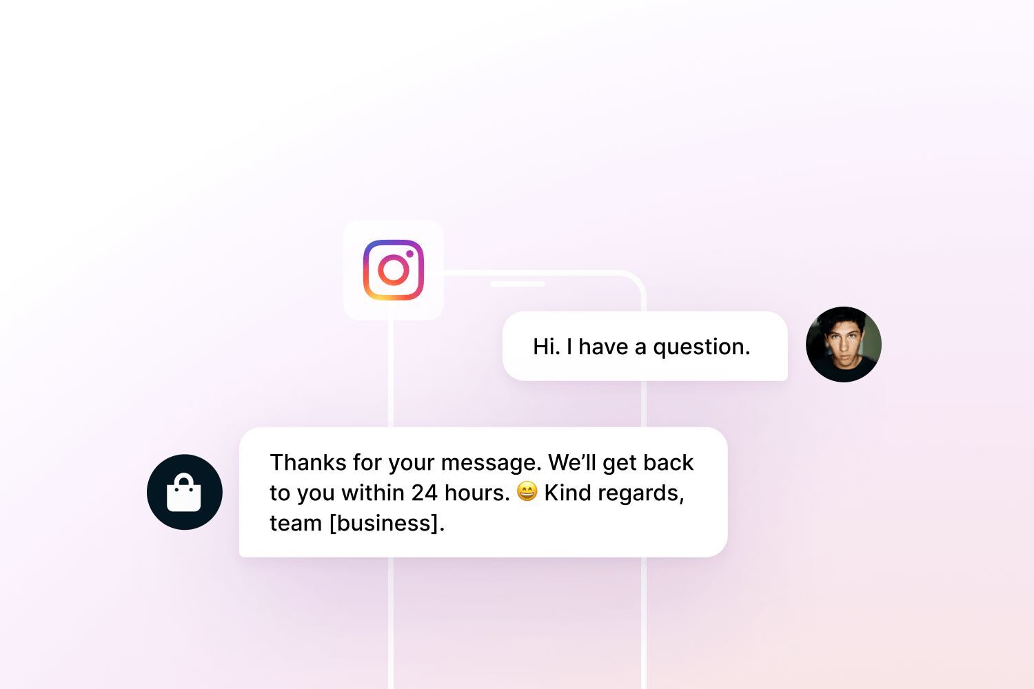 Instagram welcome message examples