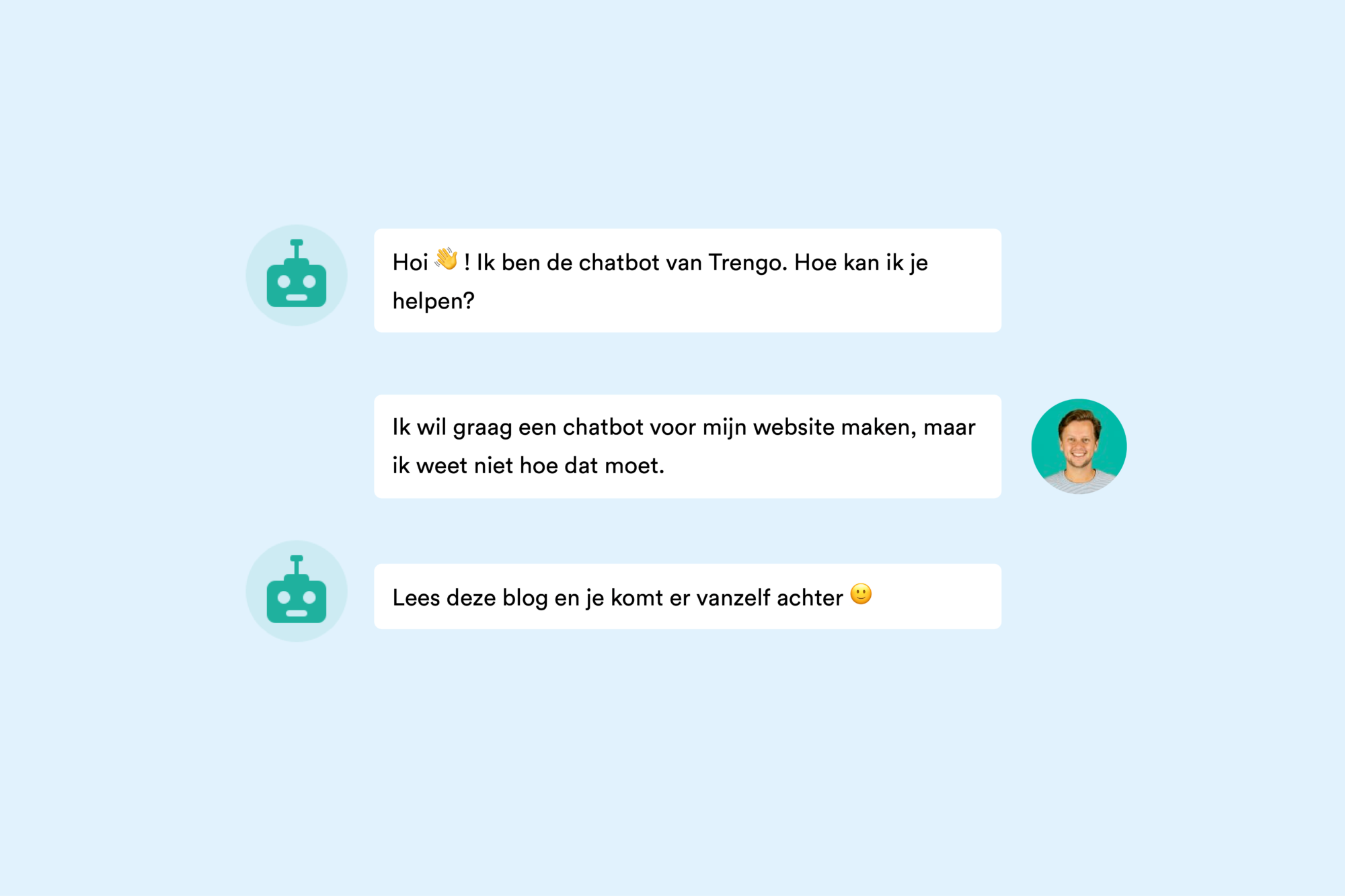 chatbot maken website