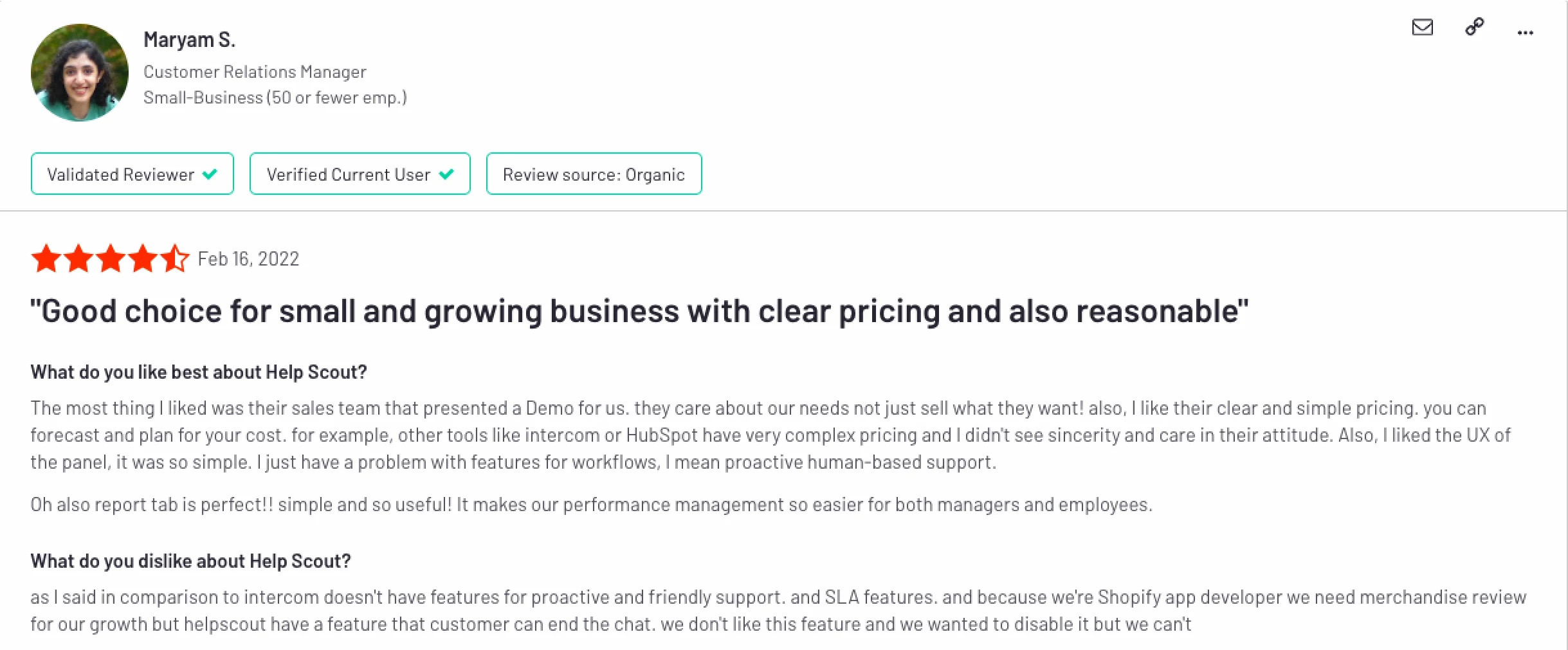 Review Intercom alternatives for businesses