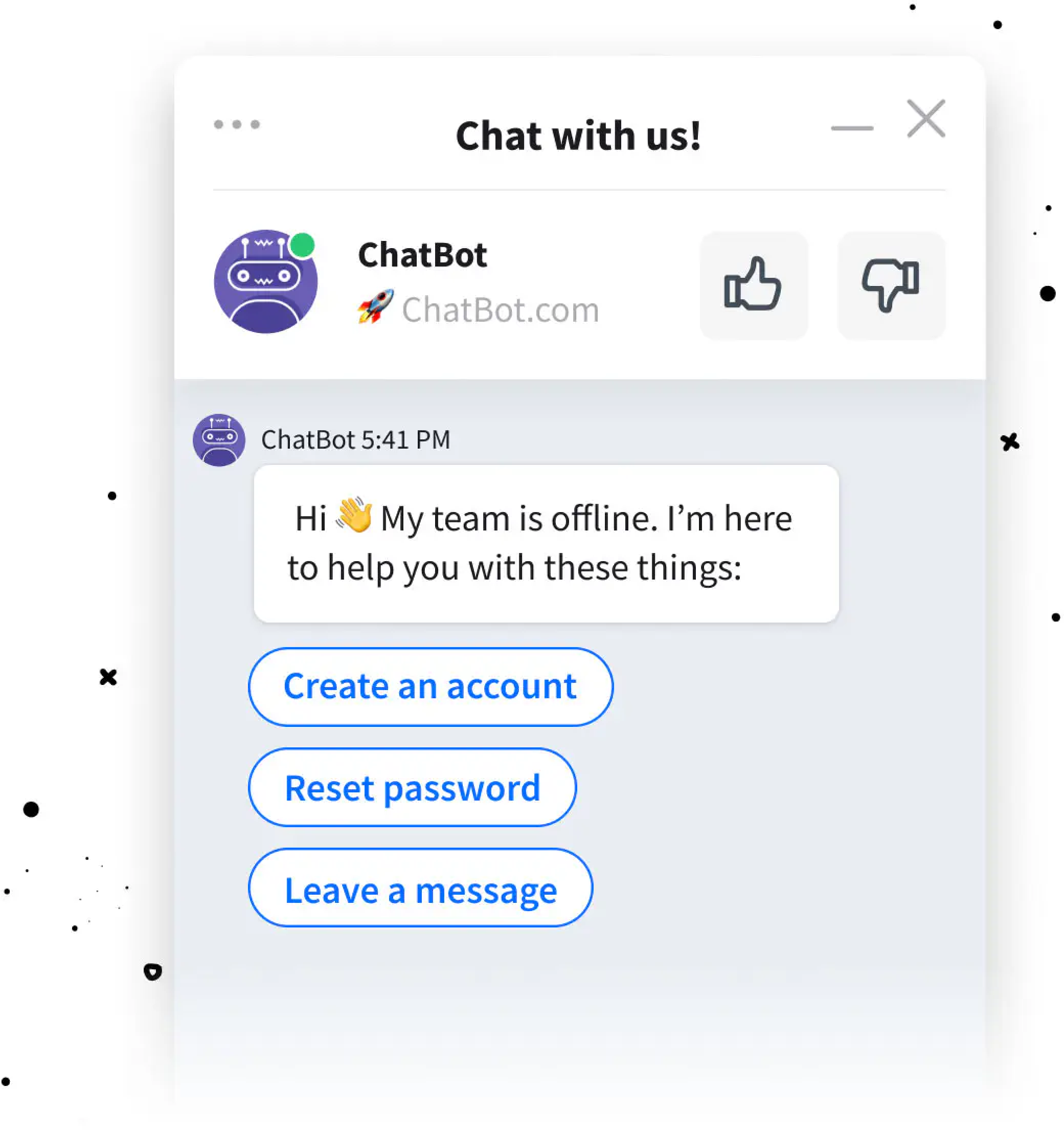 LiveChat chatbot for travel