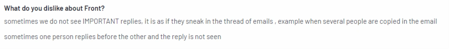 Zendesk vs. Front review