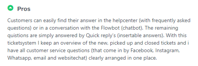 Front alternative Trengo