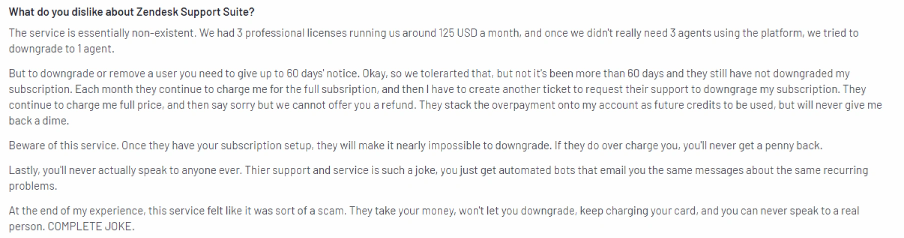Zendesk alternative review