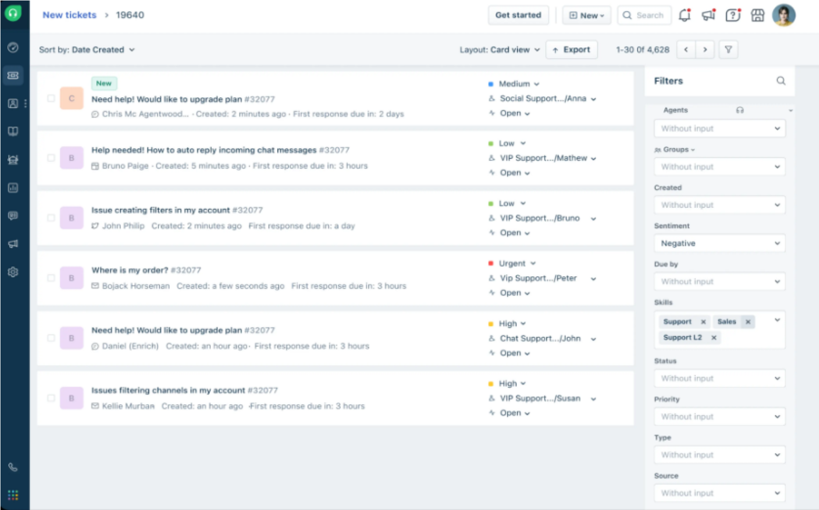 Automated ticketing system software Freshdesk