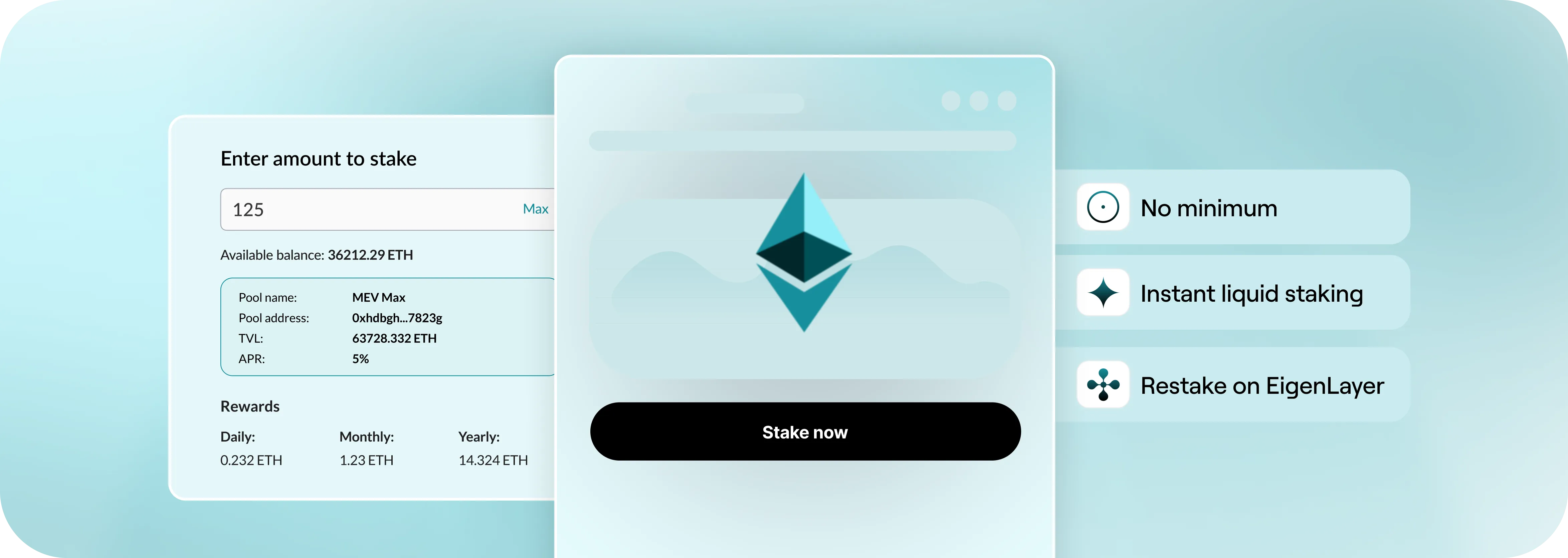 Stake ETH
