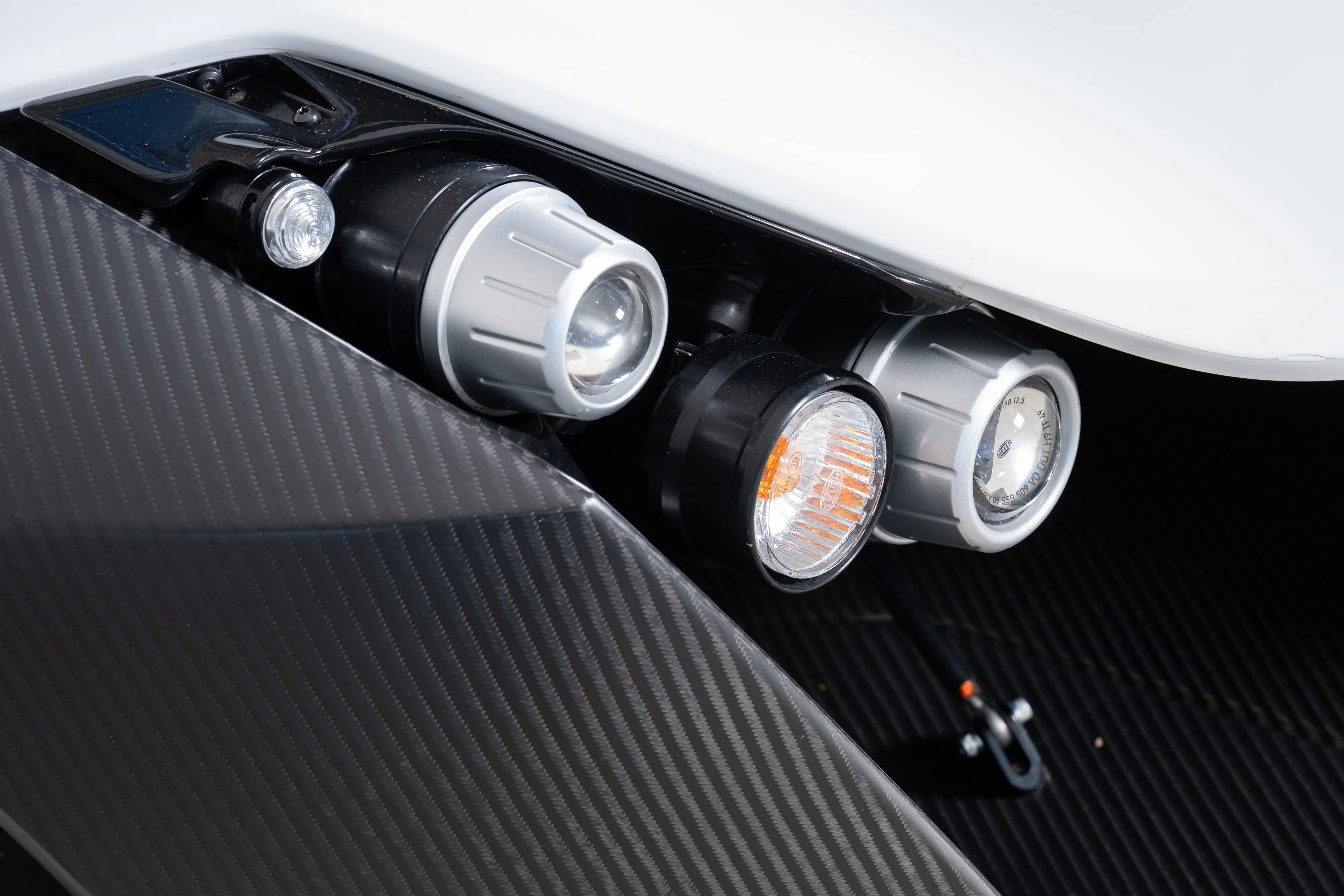 headlight view of Bac Mono