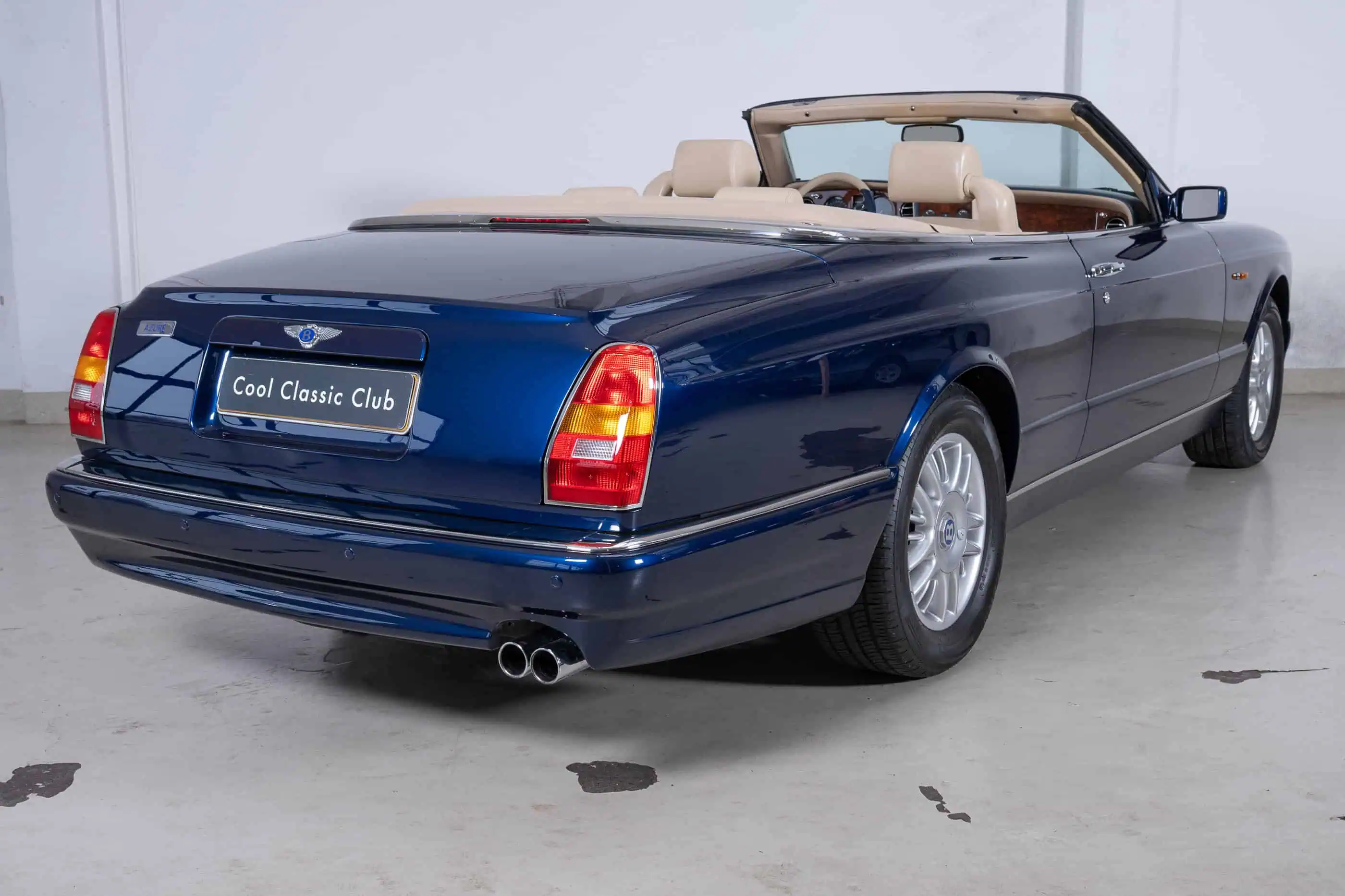 back side view of Bentley Azure LHD