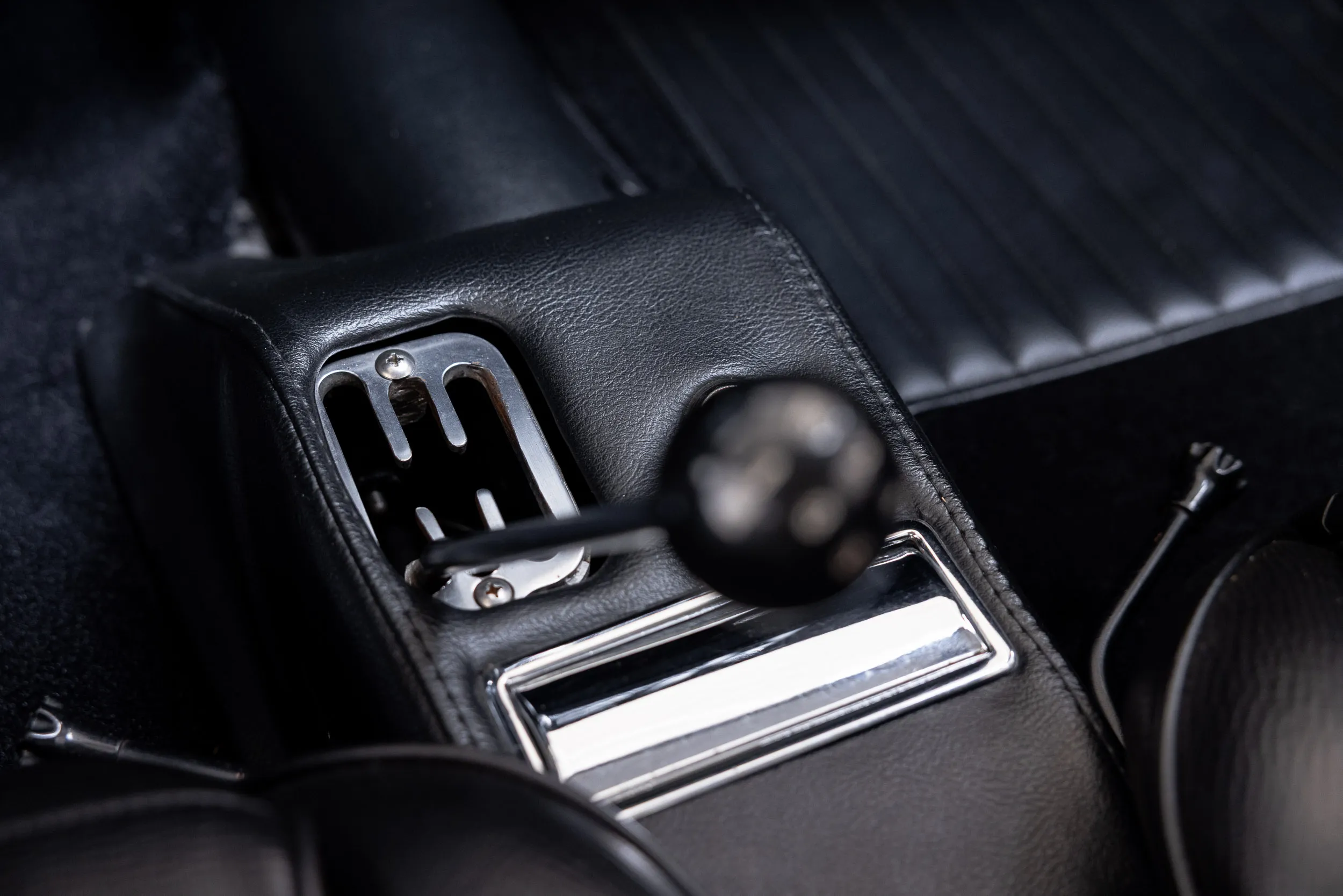 interior details view of Ferrari Dino 246 GT