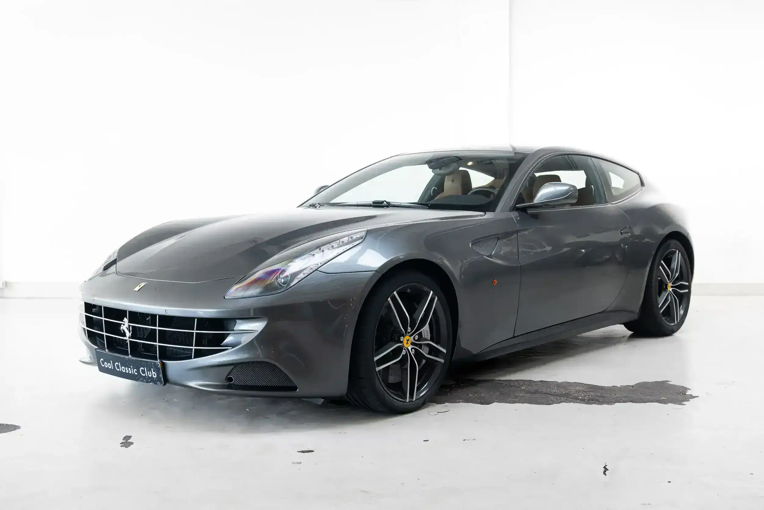 Oblique View of an Ferrari FF 6.3 V12 
