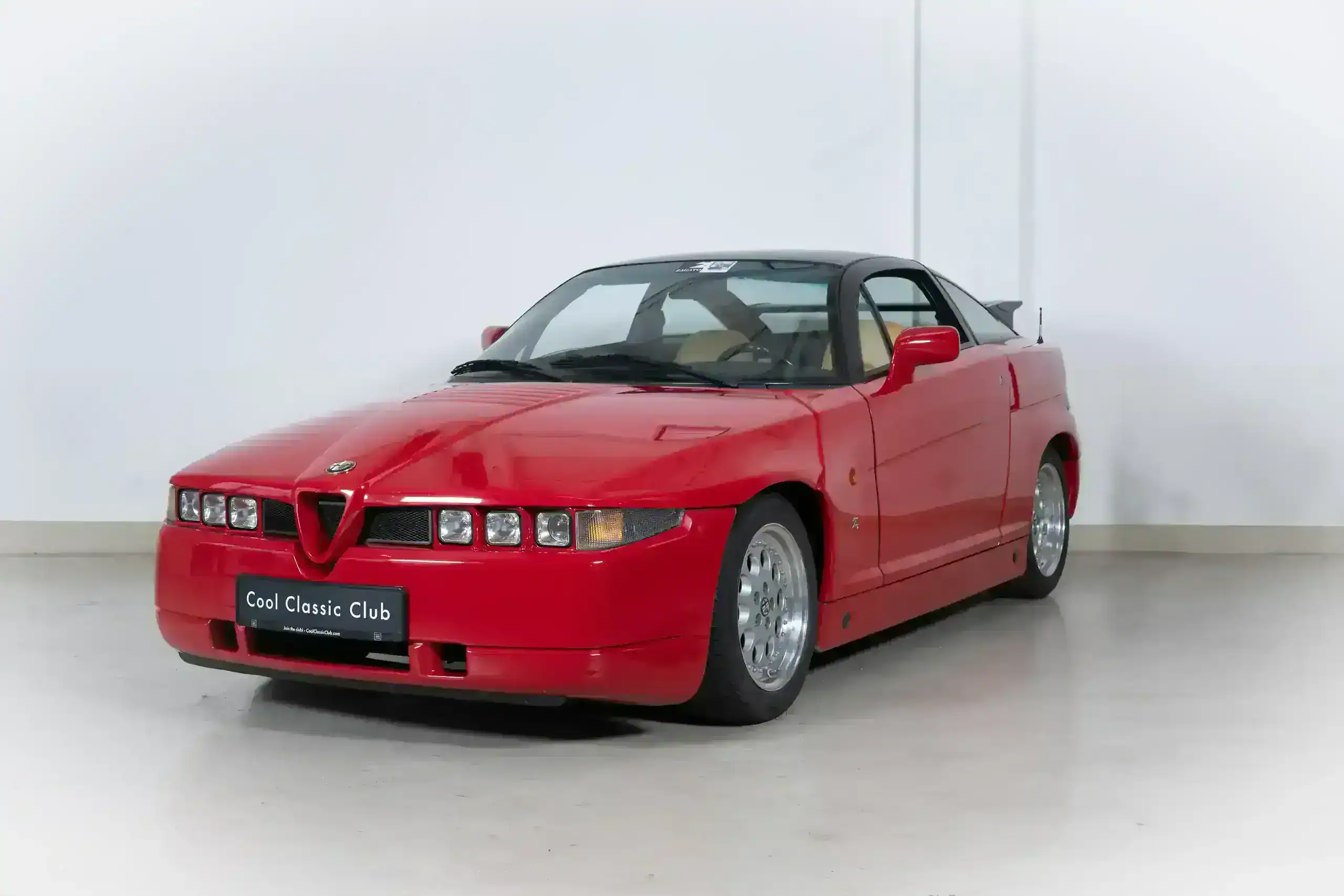 Oblique view of an Alfa Romeo SZ 
