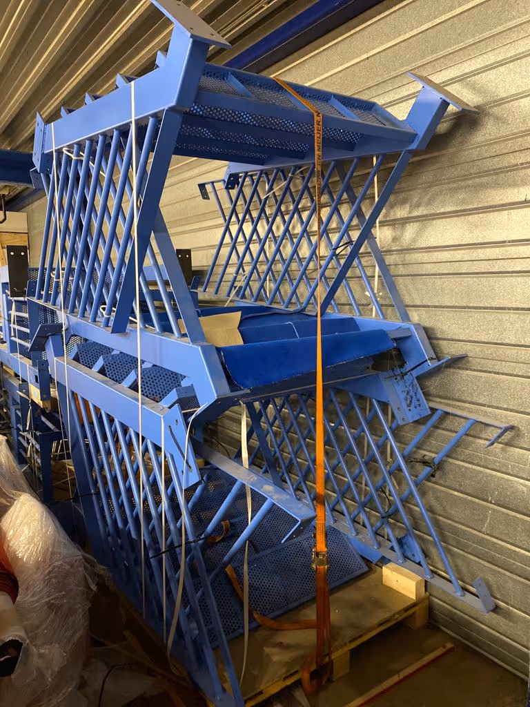 Blauwe trappen