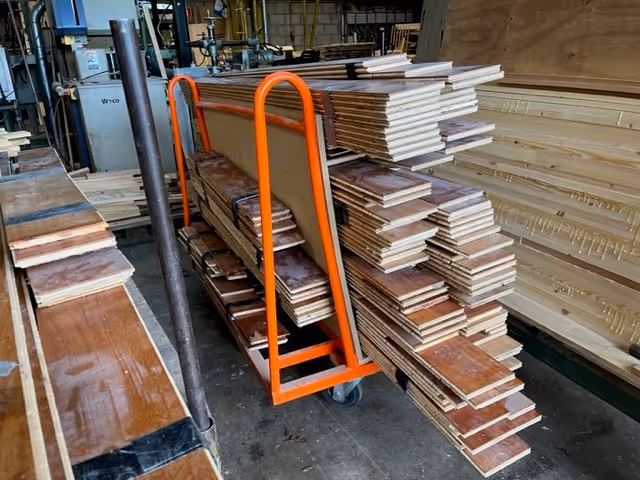 Iroko Vloer 65 m2