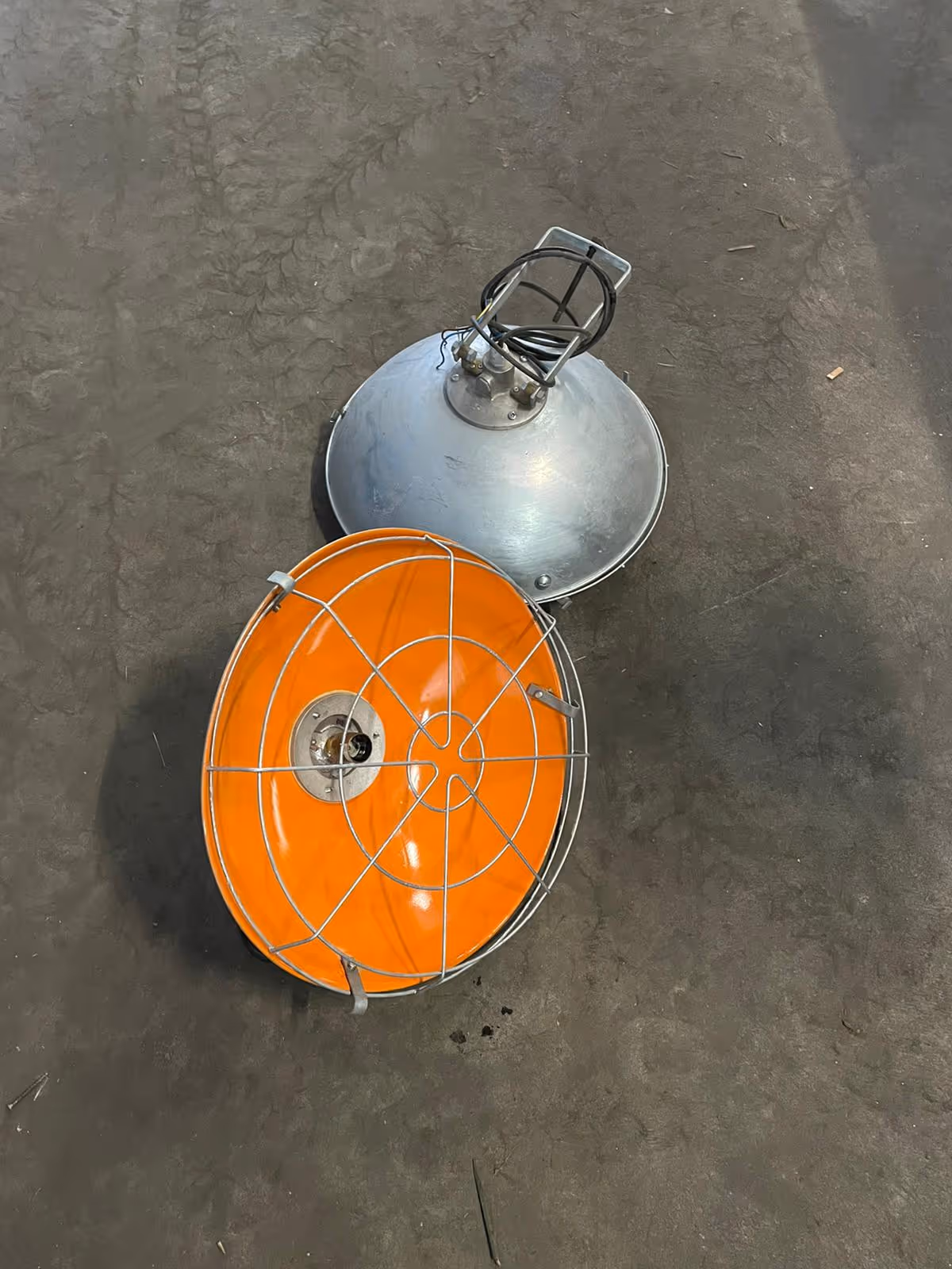 Oranje lampen
