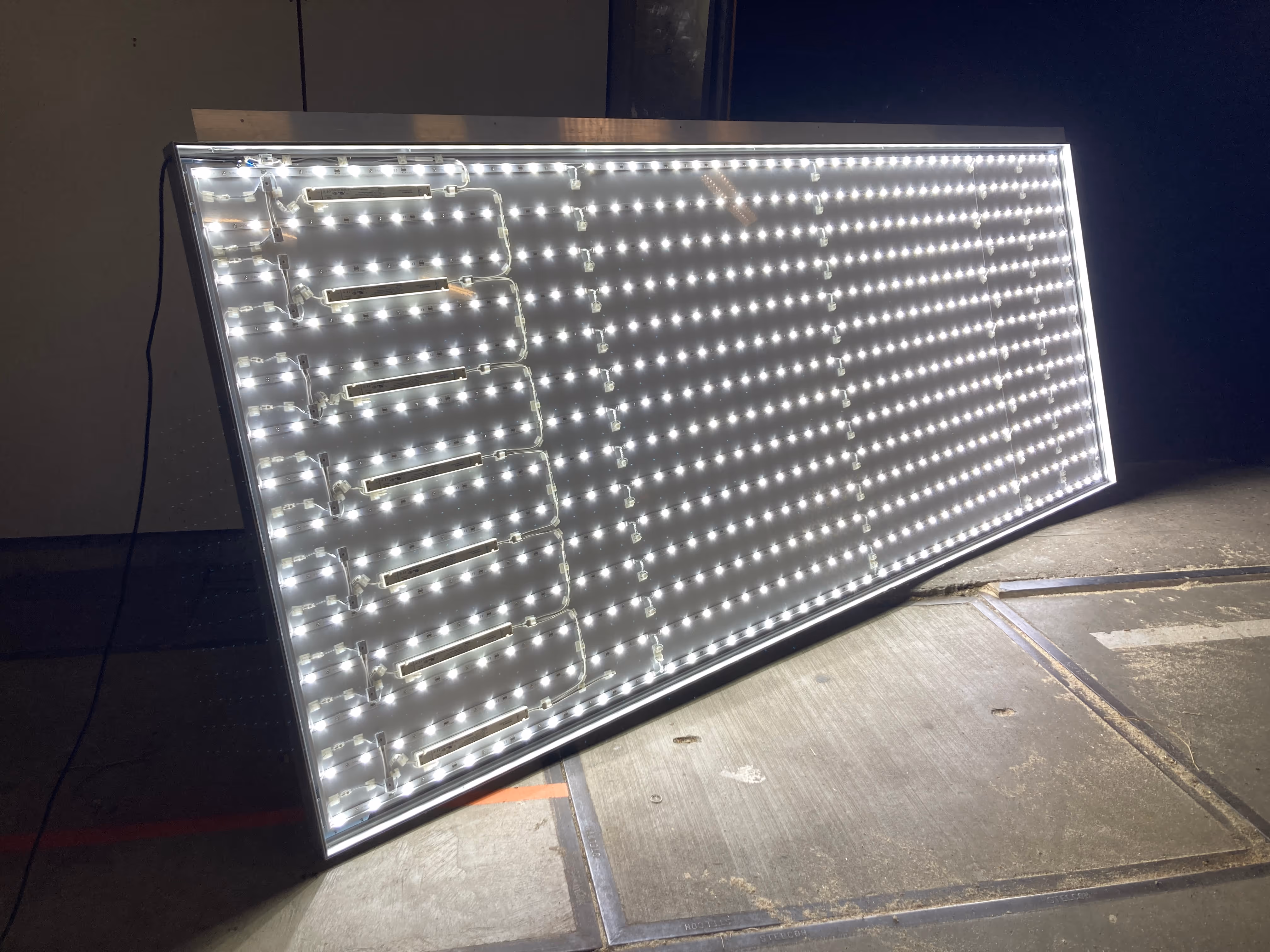 LED wand (voor spandoek)