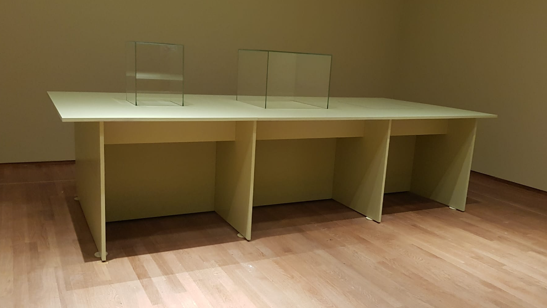 Mdf tafel T15 excl glaskappen