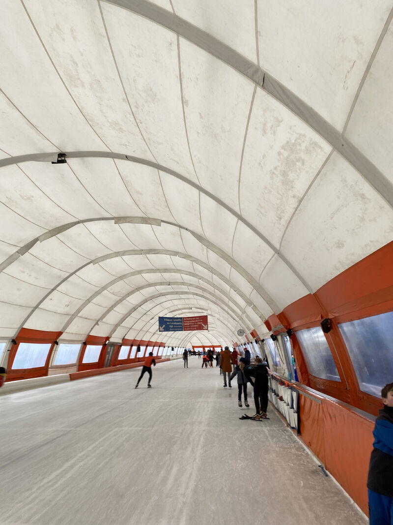 Zeilen Schaatsbaan Rotterdam