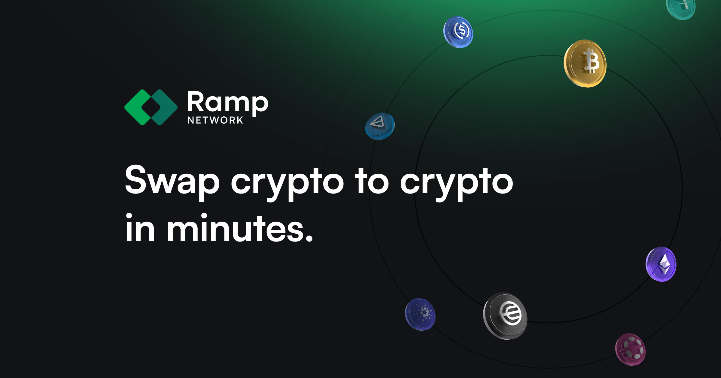 Swap Crypto | Cross-Network Exchanges with Ramp Network