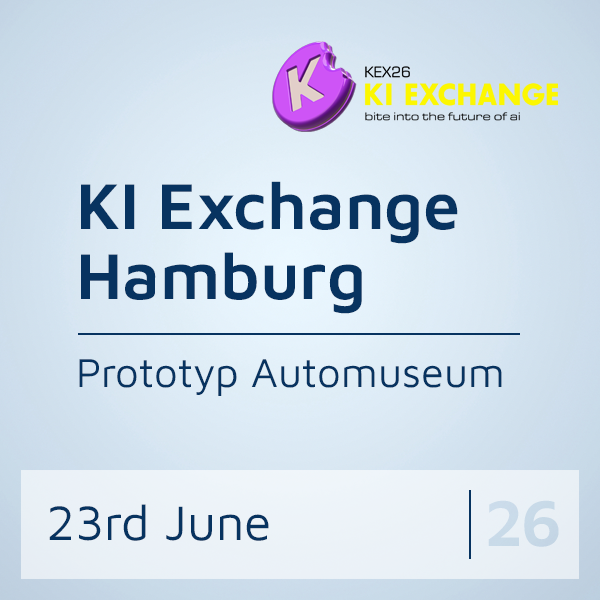 Am 23. Juni ist EMPORIAS beim KI Exchange Kongress in Hamburg