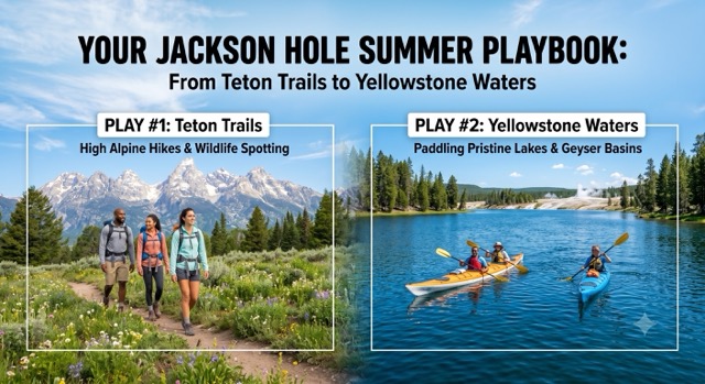 Your Jackson Hole Summer Playbook: From Teton Trails to Yellowstone Waters