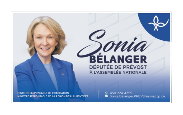 Sonia Bélanger Députée de Prévost