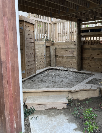 Happy Hive sandpit