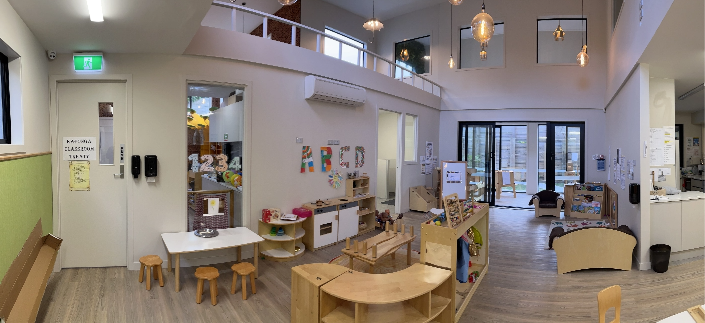 Happy Hive room interior