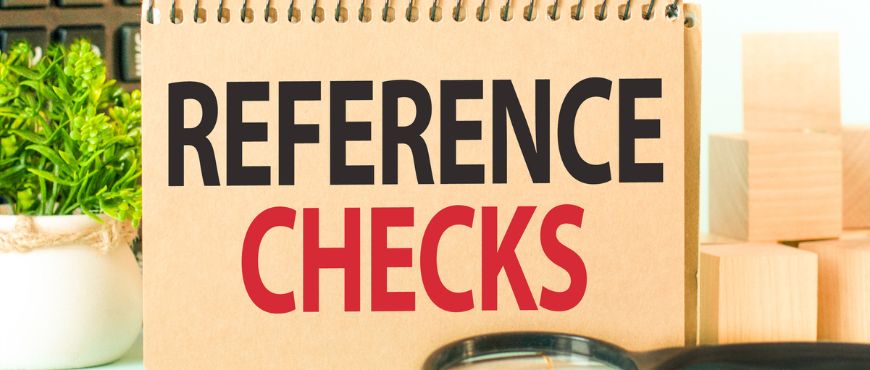 quick reference check