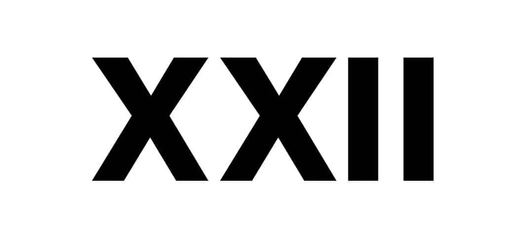 XXII 