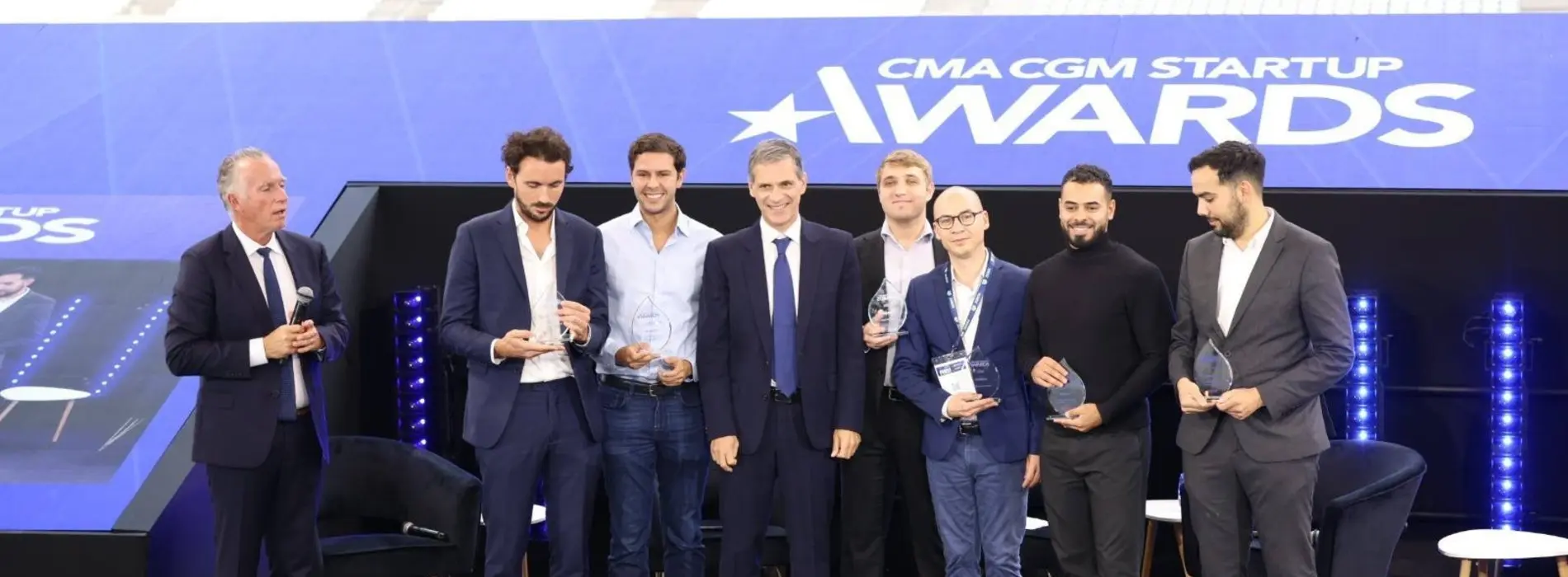 CMA CGM Startup Awards: six winning startups driving innovation in shipping, logistics, media, humanitarian action and education
