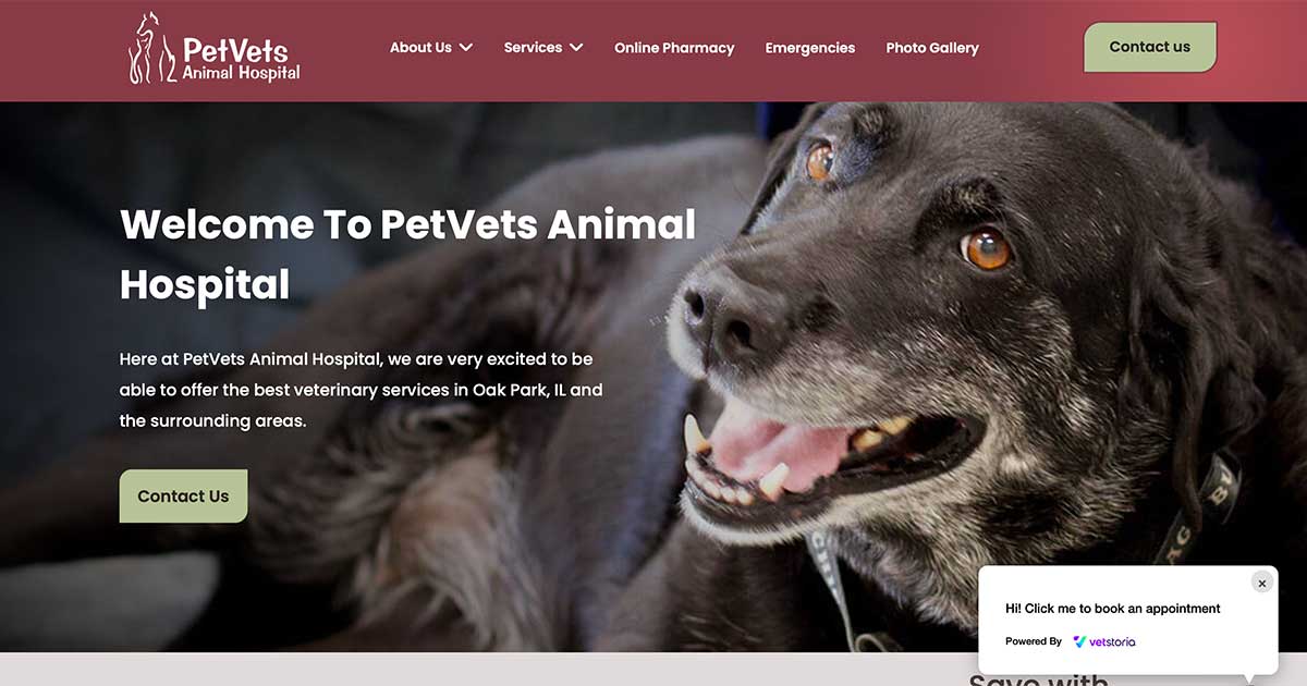 PetVets Animal Hospital logo