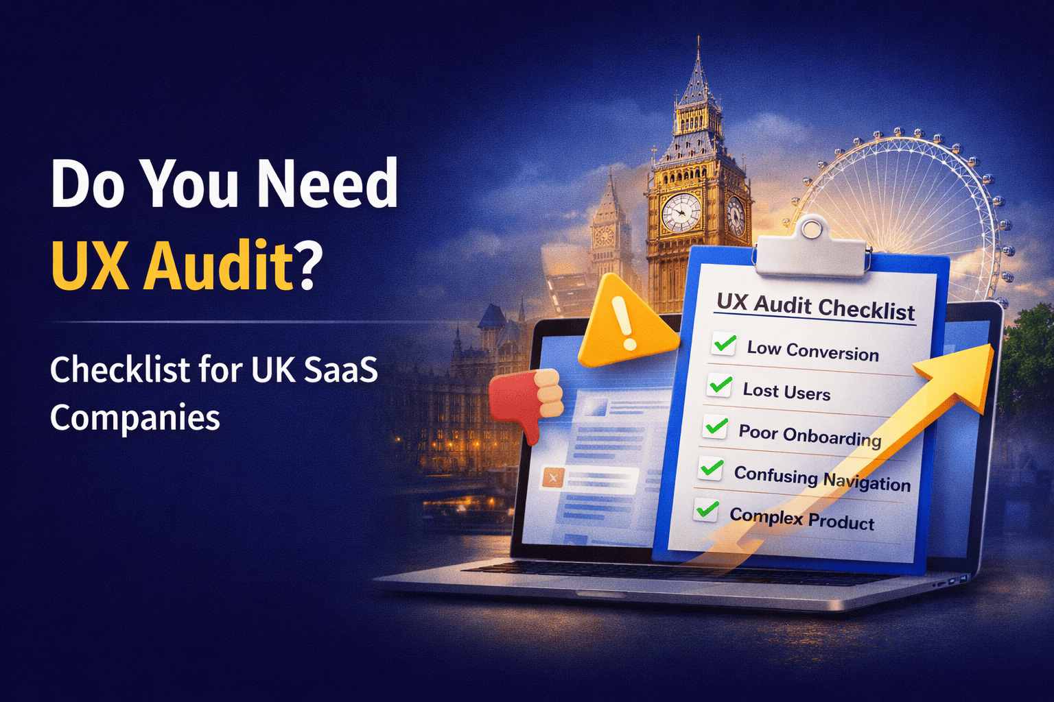 Do You Need UX Audit? Checklist for UK SaaS Companies
